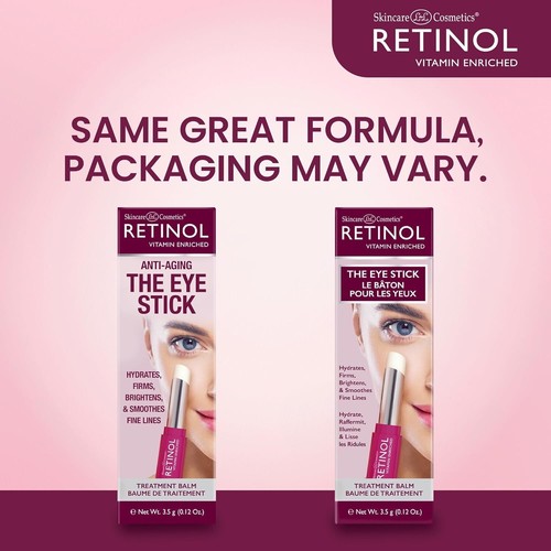 Retinol Anti Aging Eye Stick Treatment Balm Skincare Cosmetics 3.5g (0.12 oz) - Picture 2 of 8