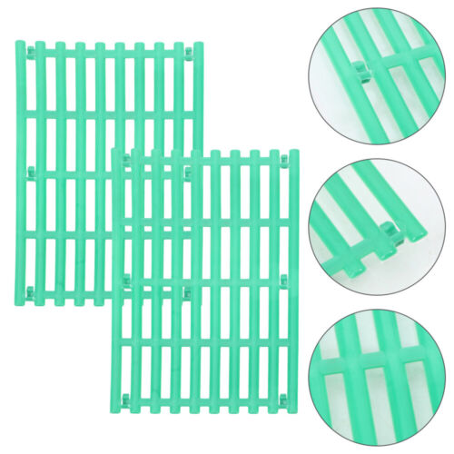2pcs Rabbit Floor Mat Small Animal Feet Pad Cage Resting Mat Rabbit Cage Mat