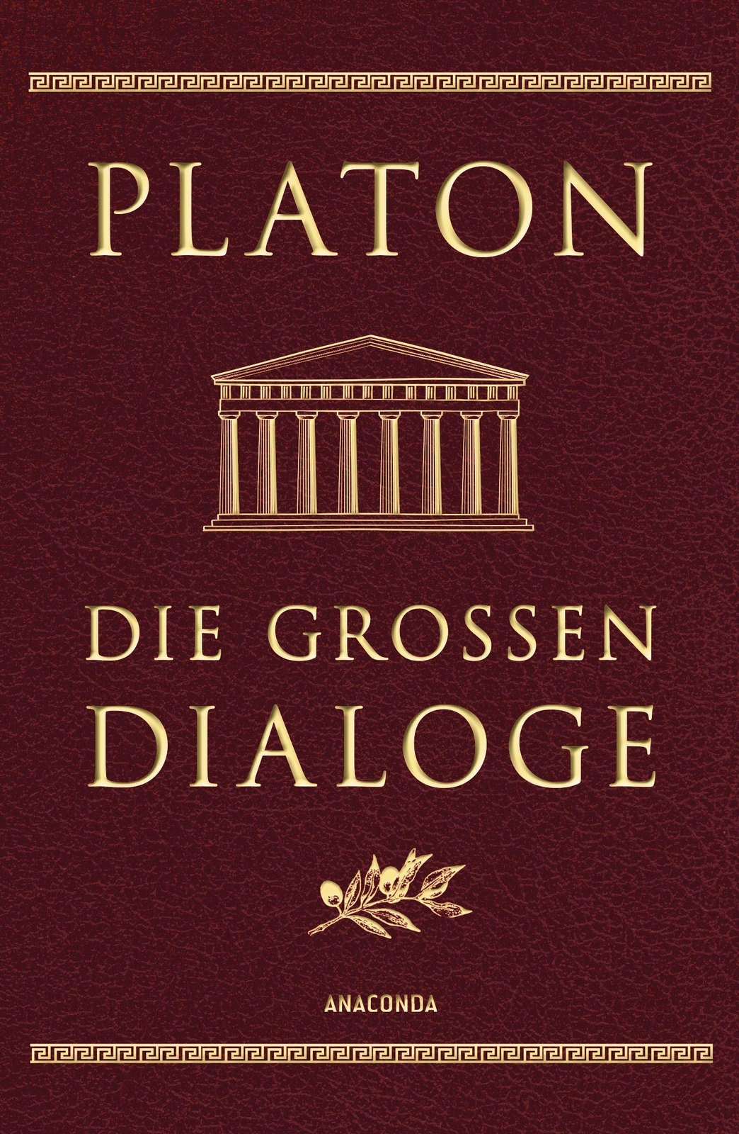 Die Großen Dialoge (cabra-lederausgabe), Platon