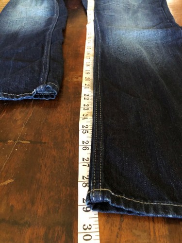 Helix N56 Slim Boot Dark Wash Men's Jeans Size 30x29 - Picture 11 of 11