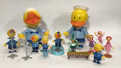 Raro LITTLE DUCKS (Os Patinhos) 11 FIGURAS PVC MAIA & BORGES/FIPLA PORTUGAL 1999 - Imagen 1 de 11