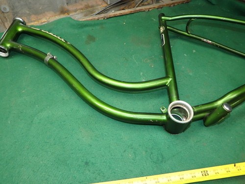 1972 Schwinn 24" x 1-3/8 Breeze Cruiser 3 SPD Green USA Made Amazing Original - Picture 13 of 24