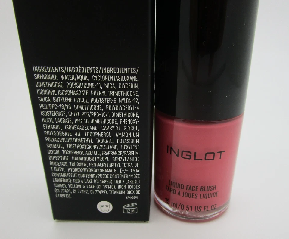 Rubor facial líquido INGLOT 0,51 fl oz - Tono:96 Foto 3 de 3