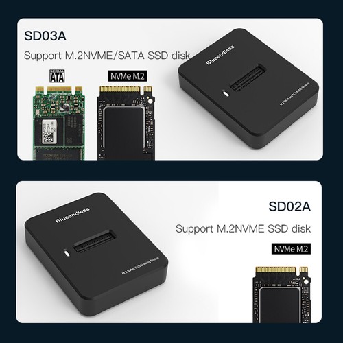 Externes M.2 NVME SSD-Gehäuse für M.2 NVME SSD-Dockingstation (SD02A) - Afbeelding 10 van 12