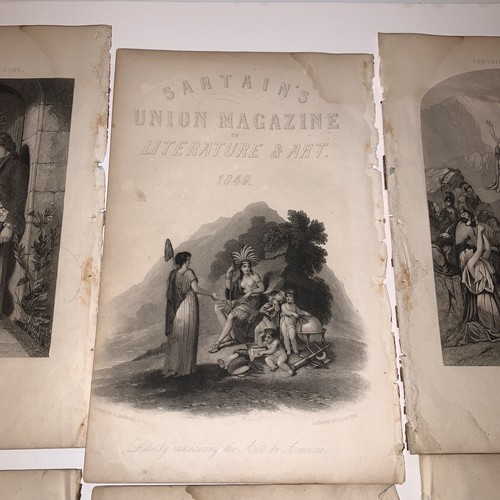 Sartain's Union Magazine of Literature and Art, Engravings (6) - Picture 1 of 8