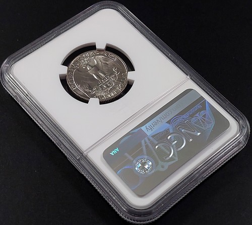 1966 SMS Washington Quarter certified MS 67 by NGC! sku 87164 - Picture 3 of 4