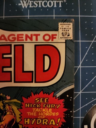 💥Nick Fury Agent of SHIELD 17 1971 HYDRA Bronze Age Marvel - Picture 5 of 14