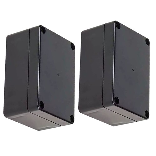 4 pezzi 3,9 * 2,7 * 2 in plastica impermeabile scatola di progetto scatole di giunzione elettriche USA - Foto 12 di 18
