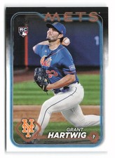 2024 Topps #130 Grant Hartwig Rookie New York Mets RC