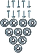 10 Piece Skid Plate Washer and Bolt Kit Replacement for Ranger RS1 500 570 7