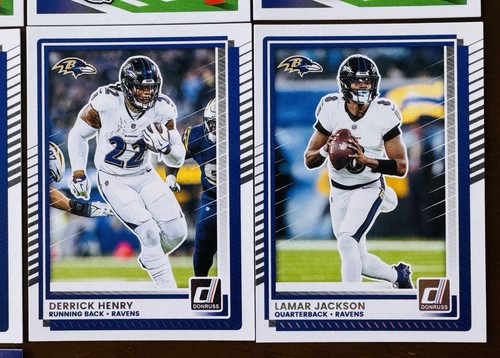 2025 Baltimore Ravens LOT 15 KARTEN Dilfer /499 Lamar HOLO Henry Roquan Zay Mark - Bild 6 von 10