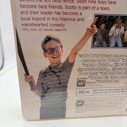 Vintage 1994 20th Century Fox The Sandlot Movie VHS Video Tape Clamshell Case - Picture 10 of 20