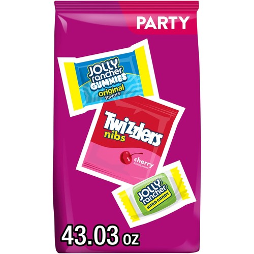 JOLLY RANCHER and TWIZZLERS Assorted Fruit Flavored Candy 43.03 oz (Bulk Bag) - Picture 2 of 8