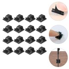 50 Pcs Mini Outdoor Cable Clips Light Clips Self Adhesive Hook Decoration Clips