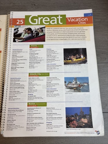 Rand McNally 2003 the Road Atlas LARGE SCALE United States Roads Maps - Picture 3 of 9