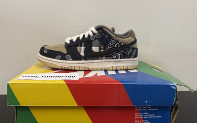Nike Dunk Low Prm QS SB x Travis Scott Cactus Jack -Black - CT5053