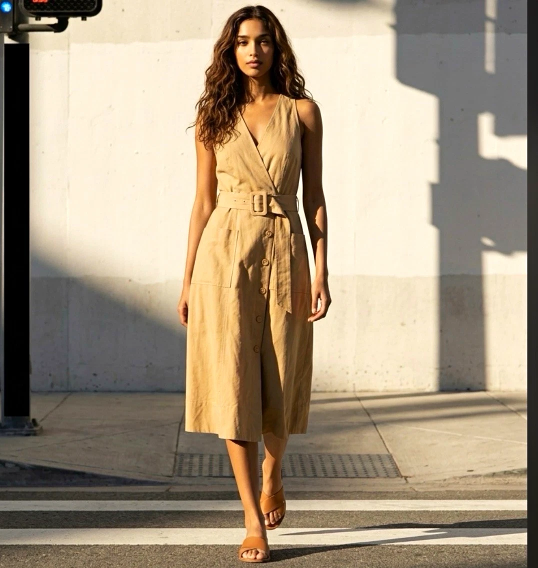 white house black market a-line dresses for Women for sale Material:Leather