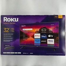 New ROKU 32" SELECT SERIES HD LED SMART TV 32R2B4 