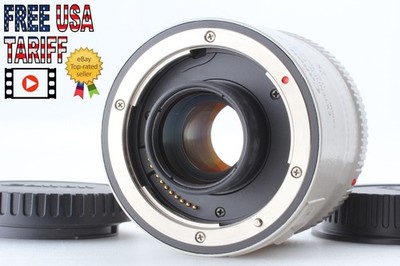 [MINT] Canon Extender EF 2x II Teleconverter for EOS EF Mount w/Caps From JAPAN