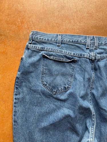 Lee Original Women’s Jeans 26W M (42x30) Blue Straight Leg - Picture 16 of 17