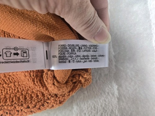 Zara Girls Boho Crochet Knit Sleeveless Burnt Orange Lined Tank Top Size 13-14 - Picture 6 of 9