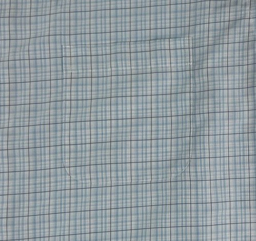 Pronto Uomo Mens XXL 2XL Blue Purple Plaid Classic Fit Short Sleeve Shirt - Picture 8 of 14
