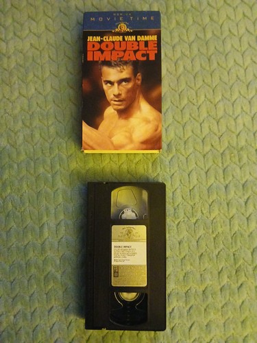 Double Impact (VHS, 1997, MGM Movie Time) Pre-owned - Picture 5 of 5