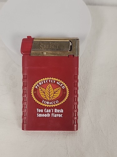 Winston Select Vintage 1995 Cigarette Cigar Smoke Butane fuel Lighter - Picture 2 of 7