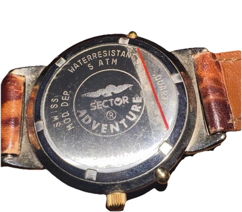 Reloj de pulsera clásico SECTOR Adventure hecho en Suiza con correa - Imagen 6 de 6