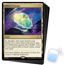 FABLED PASSAGE X4 Edge Of Eternities Commander Magic MTG MINT CARD