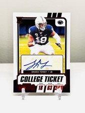 2021 Panini Contenders Draft Picks - College Ticket Autographs Shaka Toney #182
