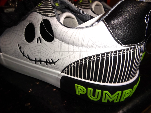 Nightmare Before Christmas NUOVE taglia 10,5 scarpe uomo zucca re Disney adulto - Foto 6 di 12