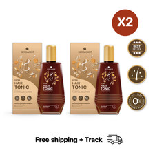 X2 BERGAMOT EXTRA HAIR TONIC Treatment Haarausfall Wachstum Anti Scalp Natura...