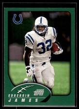 2002 Topps Edgerrin James Indianapolis Colts #236