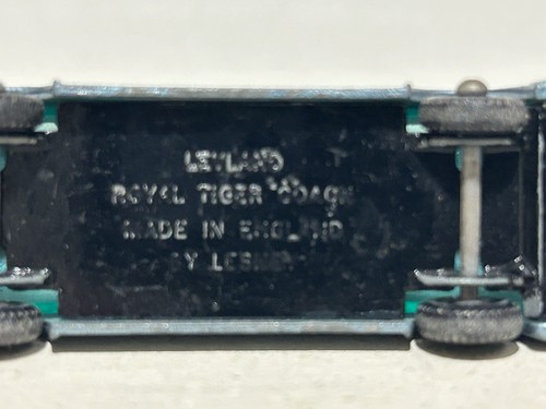 Vintage 1962 Matchbox Lesney 40b Leyland Royal Tiger Coach Bus C Series Original - Bild 11 von 15