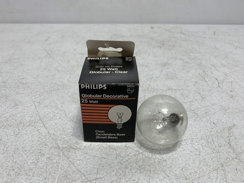 Philips P03822 Decorative Globe Bulb 25 Watt (lot of 5) - Picture 2 of 4