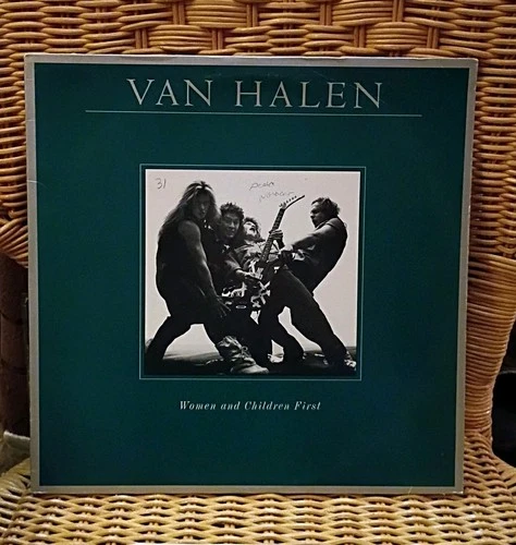 Van Halen Women And Children First Vinyl Record Album LP 1980