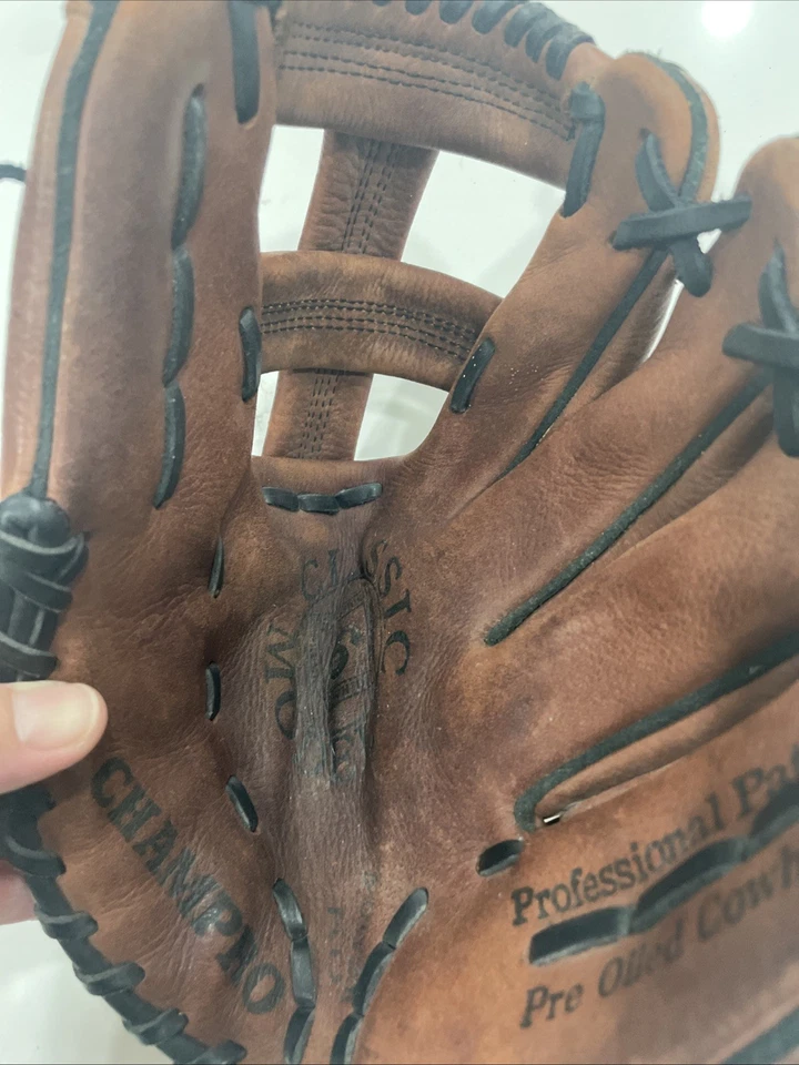 Luva de beisebol Champro 11,5 polegadas edição limitada couro arremesso para a mão direita - Imagem 2 de 4