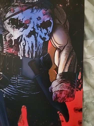 The Punisher Original Kunst Und Signiert - Bild 6 von 9