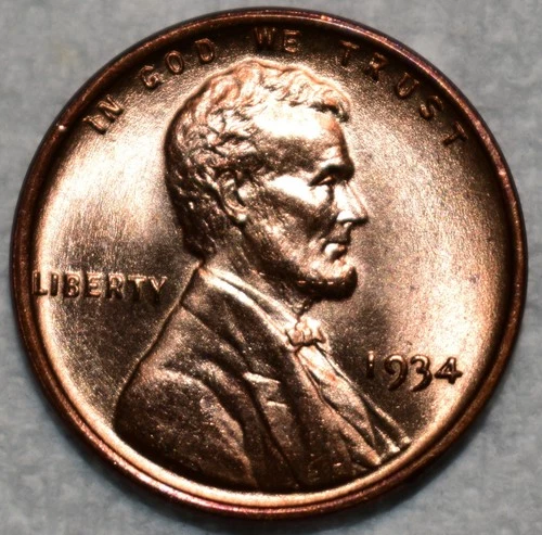 1934-P Lincoln Wheat Cent — photo from another recent sale
