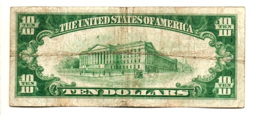 Washington, DC - 1929 Ty. 1 The National Metropolitan Bank Ch. # 1069 - Picture 2 of 2