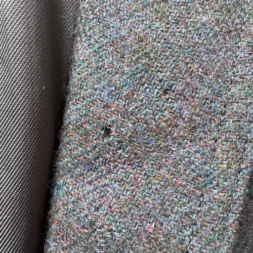 Rare Vintage Scottish Tweed Jacket – Unique Riding/Military Style Lanacburn Wool - Picture 5 of 8