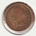 US Rare Old West 1904 Indian Head Penny Coin American Collection Shield Cent USA