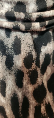 Torrid Plus Sz 3 black Grey leopard animal stretch Sleeveless tube top - Bild 14 von 18