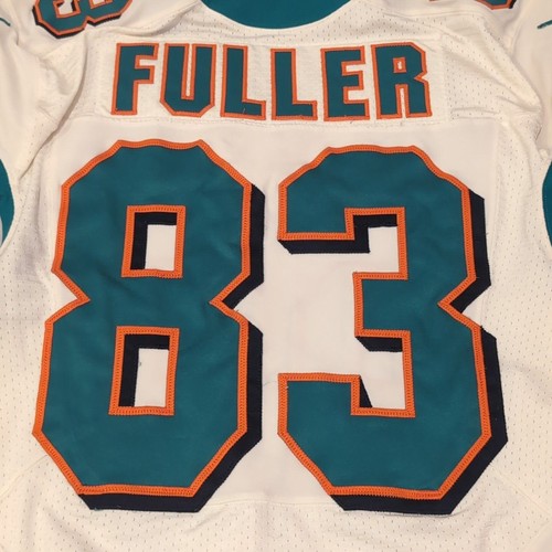 Miami Dolphins Jeffrey Fuller 83 Game Worn Football Trikot Größe Erwachsene 40 + 6" - Bild 1 von 7
