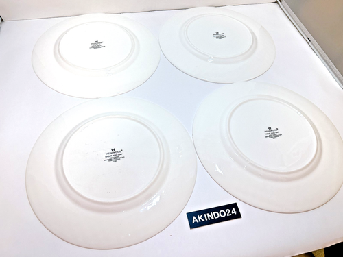 Wedgwood Speiseteller Nacht und Tag 4er Set Schachbrett Bone China 28 cm 11 Zoll - Bild 2 von 17
