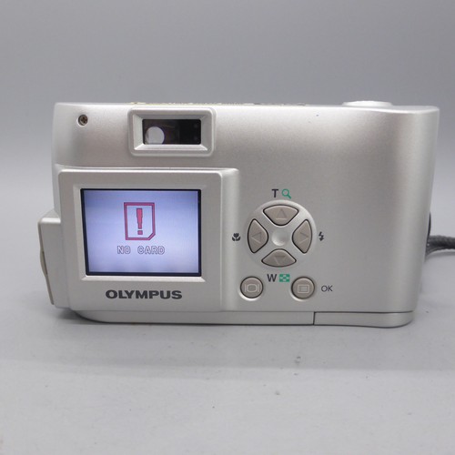 Olympus Digital Camera Camedia C-2 2.0MP Silver Tested - Picture 4 of 6