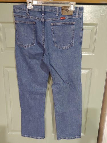 Wrangler Men's Blue Jeans Size 36 x 29 - Picture 2 of 4
