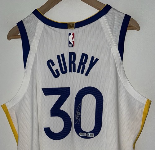 Stephen Curry Signed Warriors NBA Nike ADV Authentic Jersey Autograph USASM BAS - Picture 3 of 15
