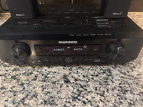 Marantz NR1602 7.1 HT Receiver, 3D-ready, HDMI Switching Bundle In Box, Remote - Picture 2 of 7
